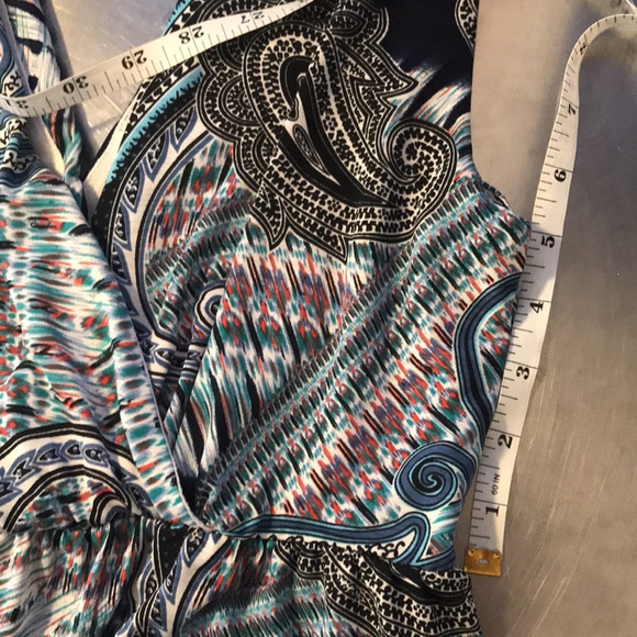 Paisley Print Maxi Dress - Picture 11 of 11